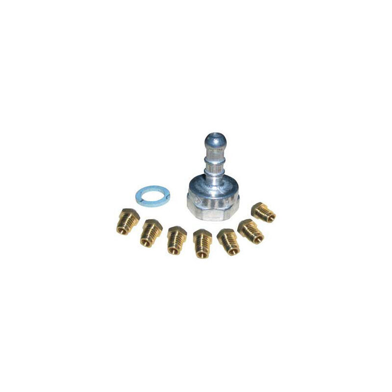 Jeu injecteurs butane pour table de cuisson cuisiniere Zanussi 5026734300