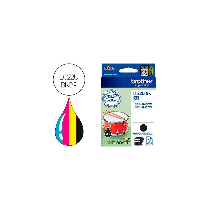 

Brother tinta negro para dcpj785dw