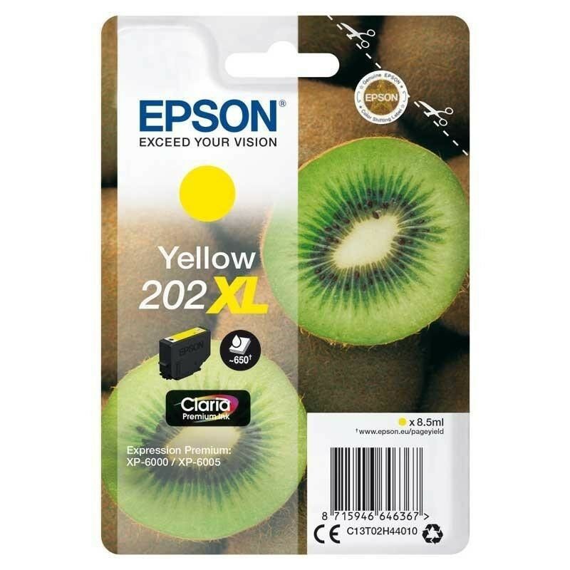 

Genérica - Epson 202xl c13t02h44010 tinta original amarillo