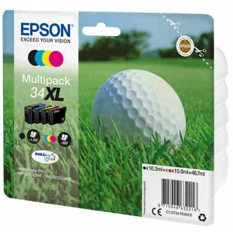 

Epson - Cartucho de Tinta Compatible T3476 Multicolor