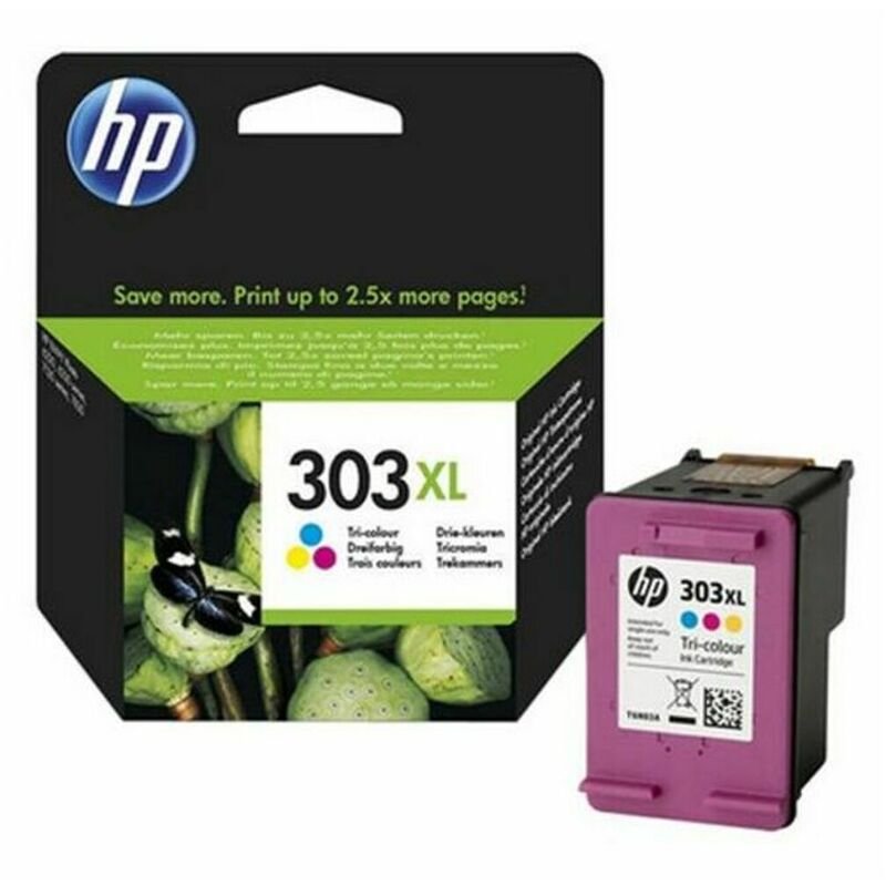 

Liderpapel - HP Cartucho de Tinta Original HP T303XL Tricolor