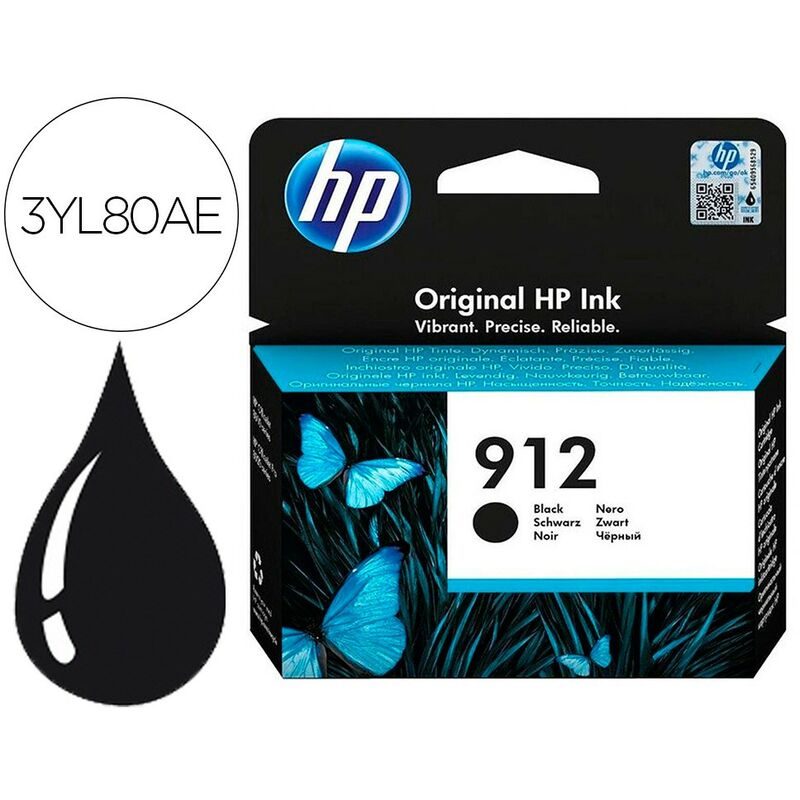 Hpinc - hp Cartucho de tinta Original 912 negro