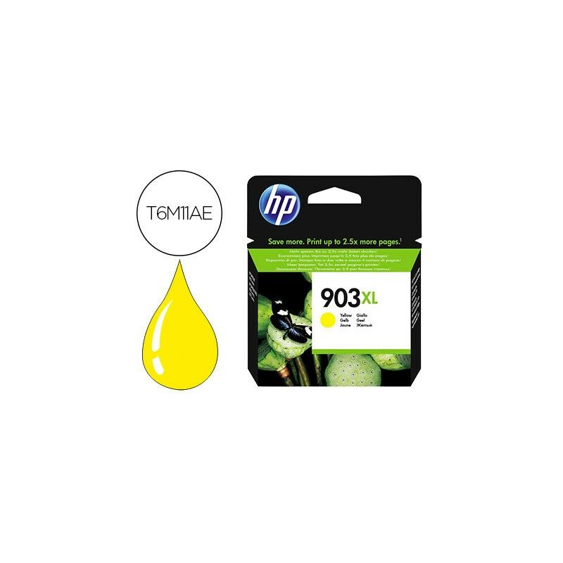 Ink-jet hp jet 903xl officejet pro 6960 / 6970 / 6974 amarillo 825 paginas