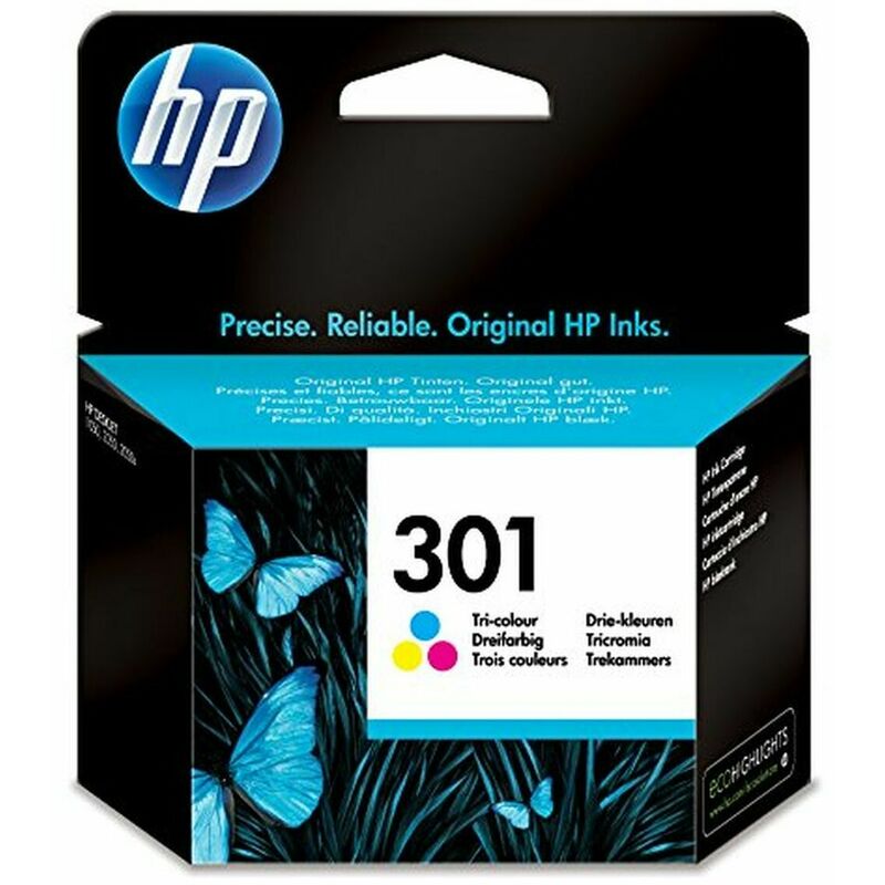 

Cartucho de Tinta Original 301 (CH562EE) Tricolor Magenta Sí - HP