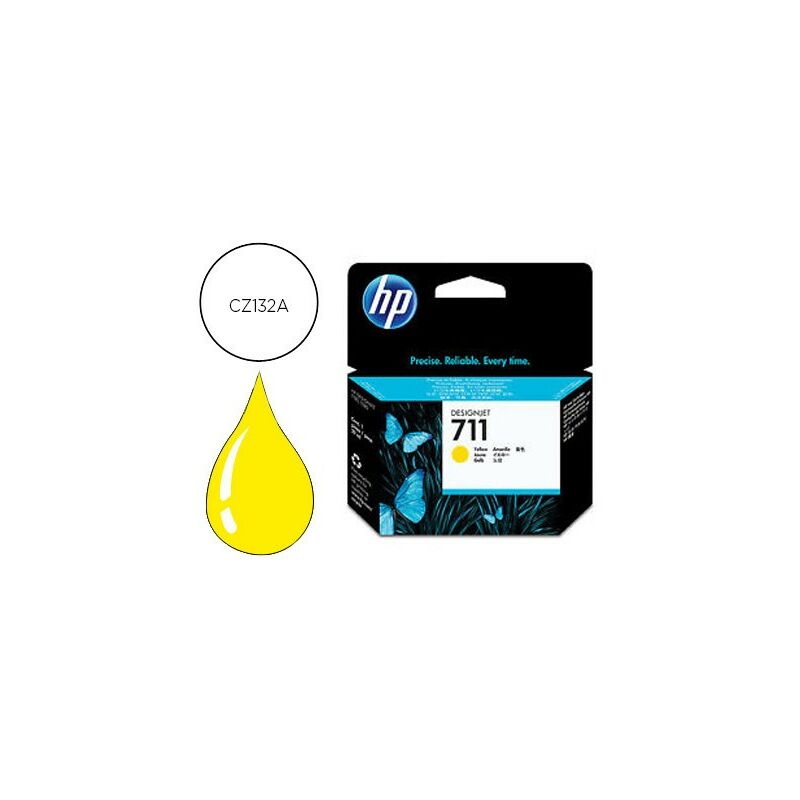 Ink-jet hp n.711 amarillo 29 ml designjet t120 / t520