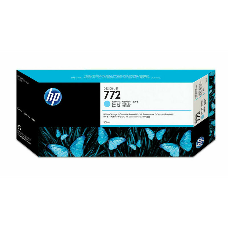 

HP Cartucho de Tinta Original HP 772 Cyan