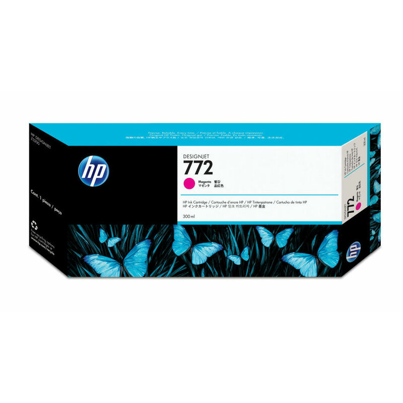 

HP Cartucho de Tinta Original HP 772 Magenta