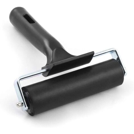 Ink Roller, Brayer Rubber Roller for Printing, Wallpaper, Linocut Ink, 10cm
