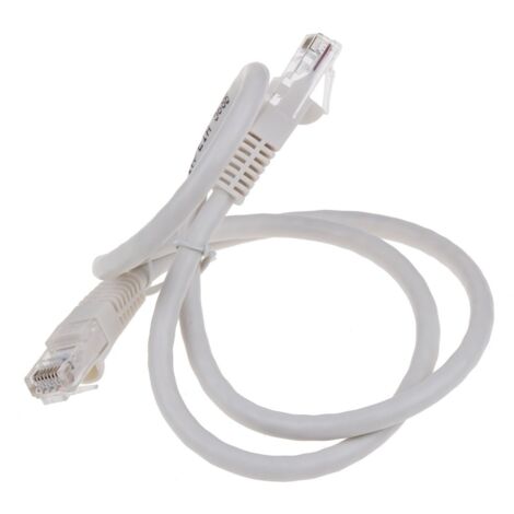 INKAB5 0,75m weiß CAT6 Patchkabel RJ45