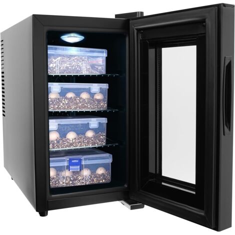 Inkubator Schildkröten 23L Brutautomat Vollautomatisch Brutmaschine Inkubator Reptilien-Ei-Incubator Lab Brutkasten mit präziser Temperaturregelung & LED-Display für kleine Reptilien