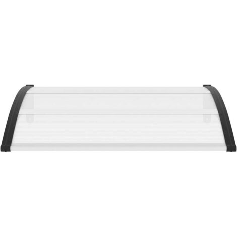 INLIFE Auvent de porte 120 x 100 cm PC