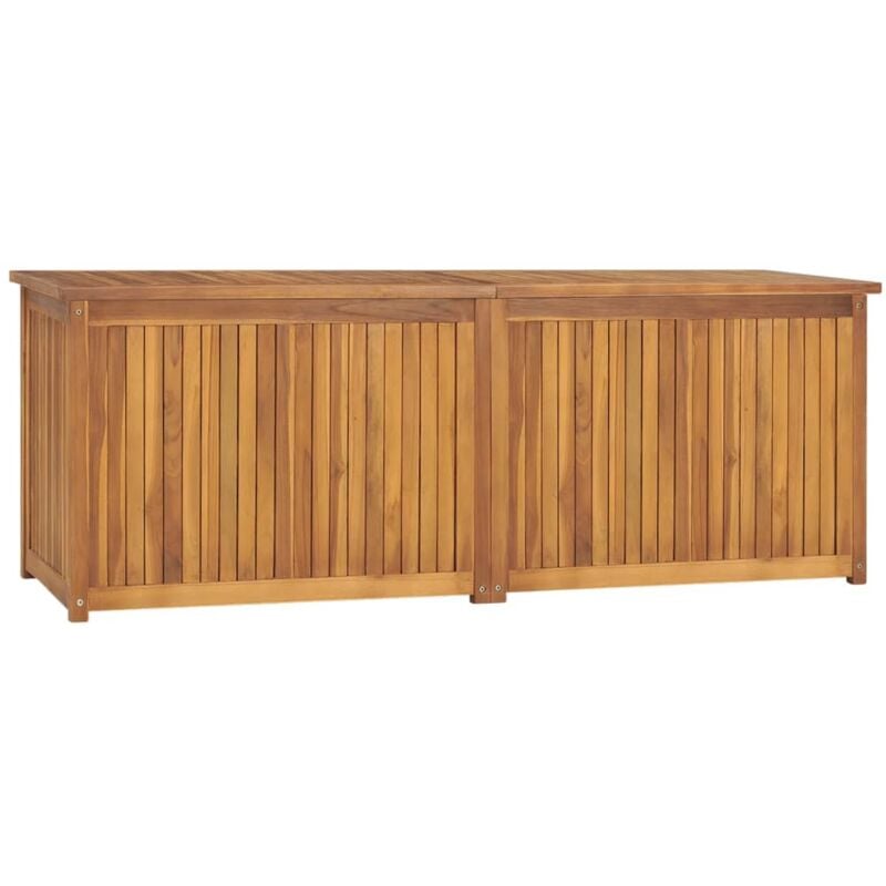 Boîte de jardin 150x50x53 cm Bois massif de teck - Inlife