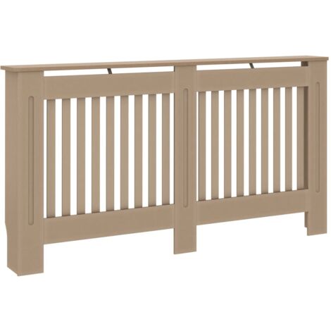 INLIFE Cache-radiateur 152x19x81 cm MDF