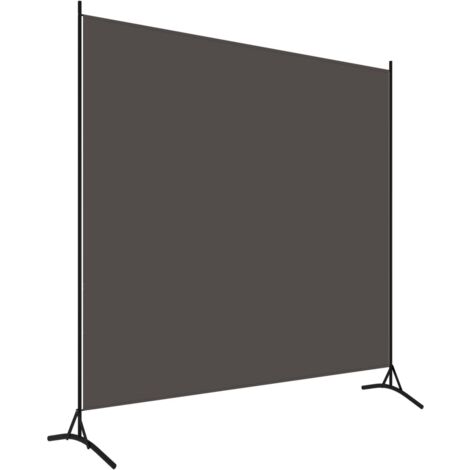 INLIFE Cloison de séparation 1 panneau Anthracite 175x180 cm