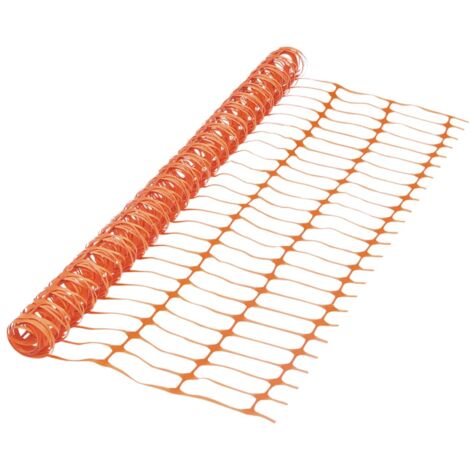 INLIFE Clôture de jardin 50 m Orange