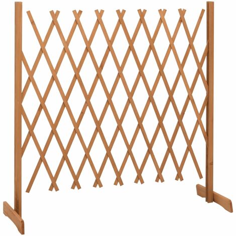 INLIFE Clôture en treillis de jardin Orange 180x100 cm Bois de sapin