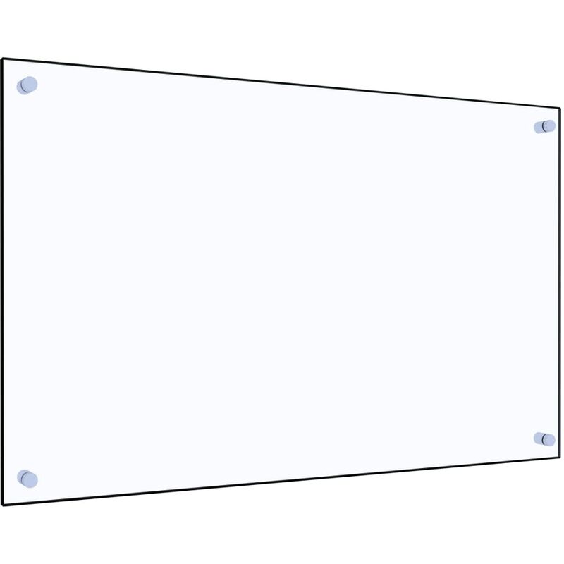 Inlife - Dosseret de cuisine Transparent 80 x 50 cm Verre trempé