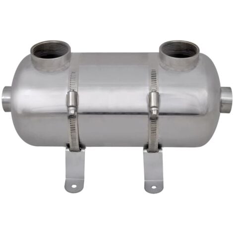 INLIFE Échangeur de chaleur pour piscine 355 x 134 mm 40 kW