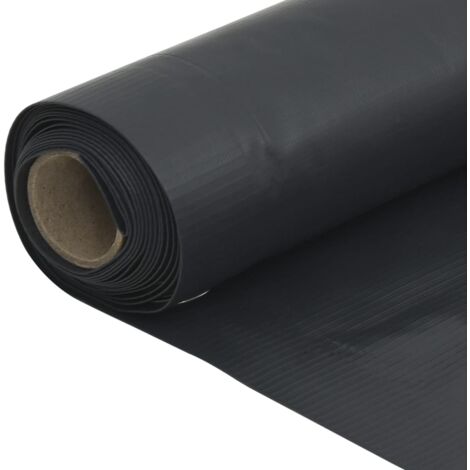 INLIFE Écran de balcon Tissu Oxford Anthracite 120x600 cm