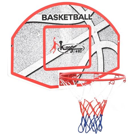 INLIFE Ensemble de panneau de basket mural 5 pcs 66x44,5 cm