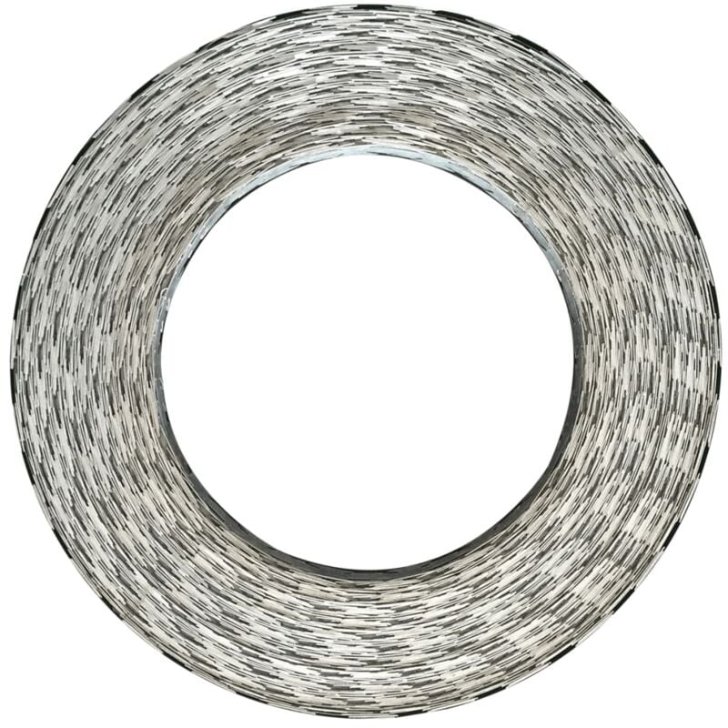 INLIFE Fil barbelé NATO BTO-22 100 m Acier