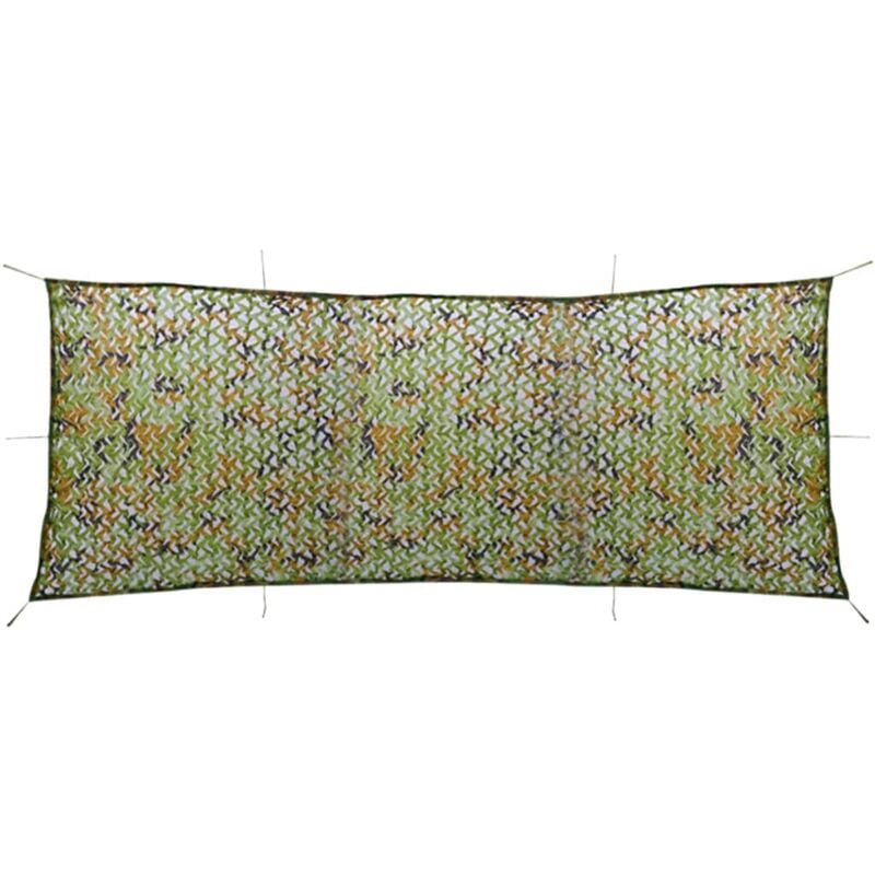 Inlife - Filet de camouflage avec sac de rangement 1,5 x 4 m