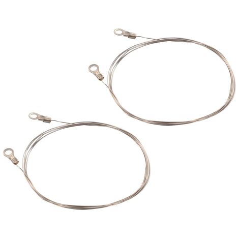 INLIFE Fils de coupe pour cutter à mousse 2 pcs 137 cm