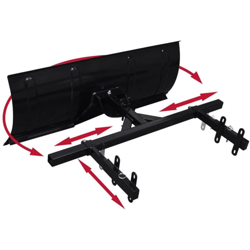 Inlife - Lame de déneigement pour Souffleuse à neige 100 x 44 cm