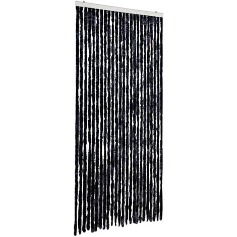 INLIFE Moustiquaire Anthracite 100x220 cm Chenille