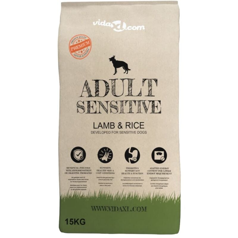 Inlife - Nourriture pour chiens Adult Sensitive Lamb & Rice 2 pcs 30 kg