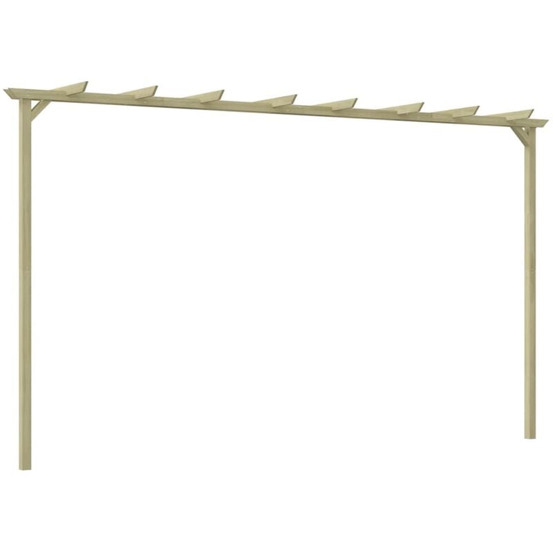 INLIFE Pergola de jardin 360 x 200 x 60 cm Pin imprégné