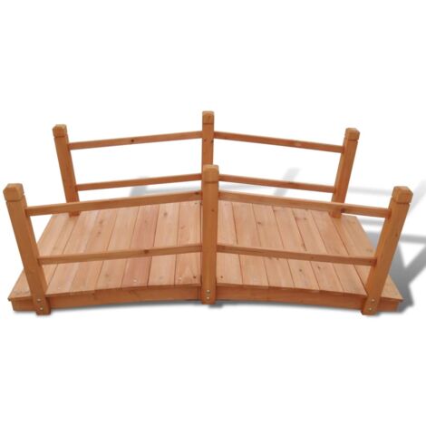 INLIFE Pont de jardin 140 x 60 x 56 cm