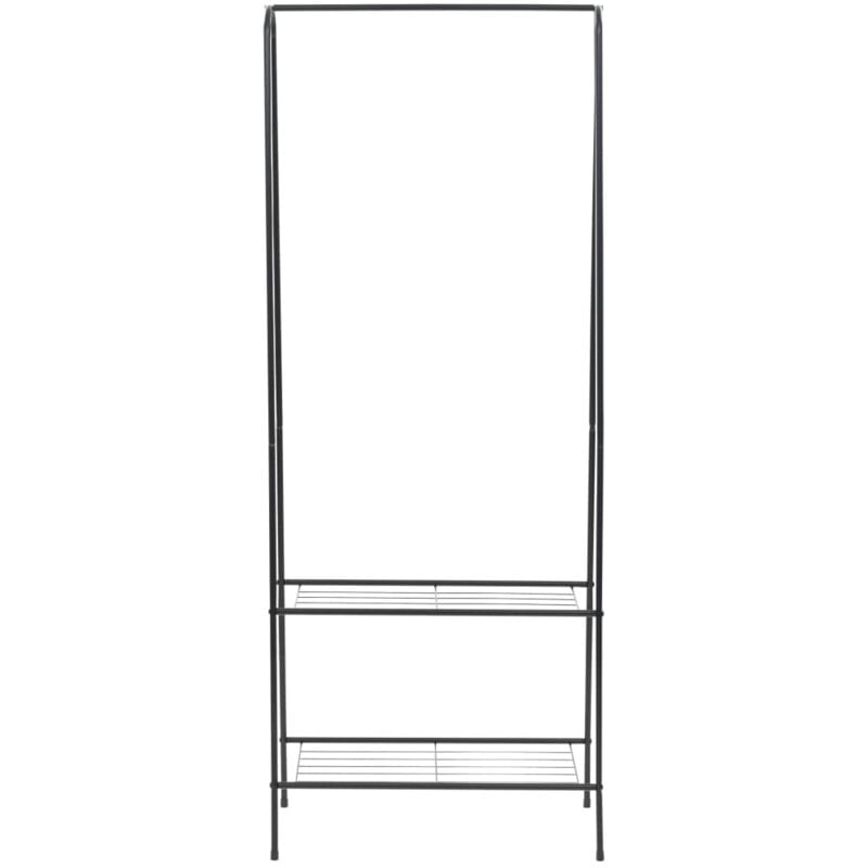 Portant 59 x 35 x 150 cm Noir - Inlife