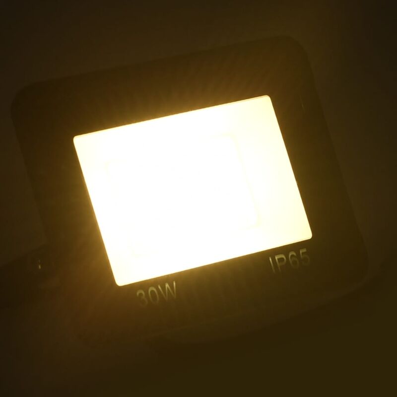 Inlife - Projecteur à led 30 w Blanc chaud