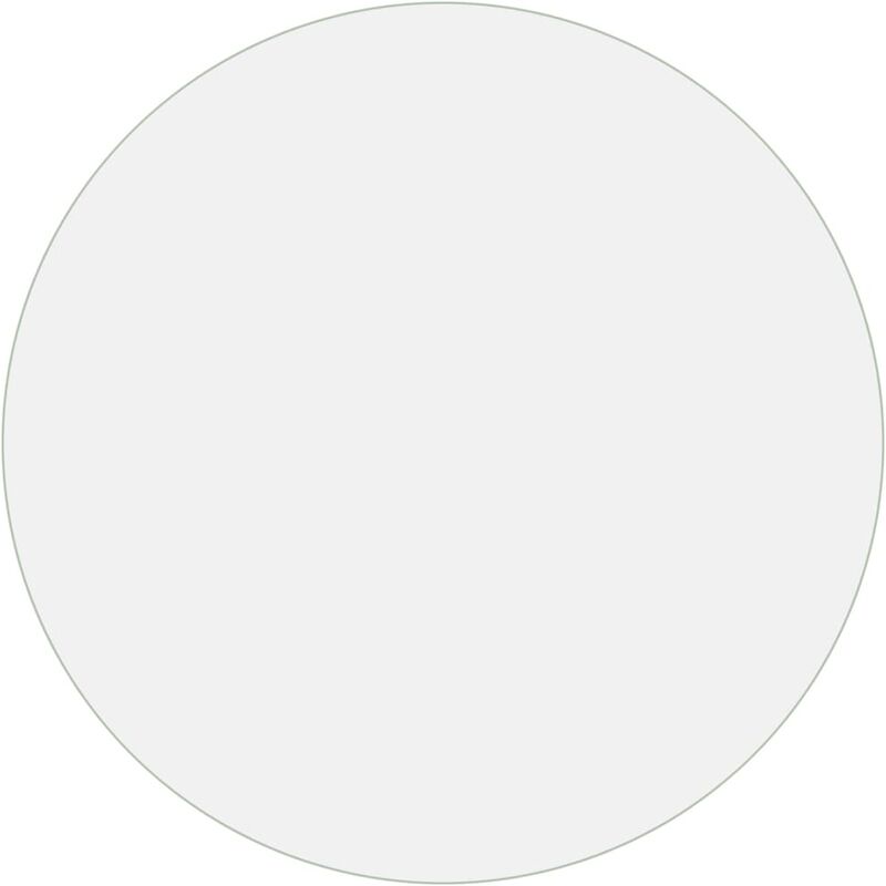 Protecteur de table transparent ø 120 cm 2 mm pvc - Inlife