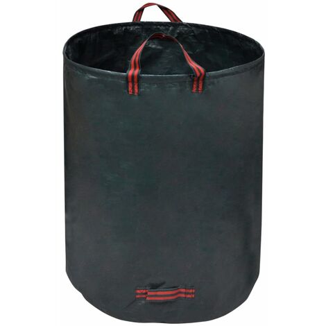 INLIFE Sac poubelle de jardin Vert foncé 4 pcs 272 L 150 g/m²