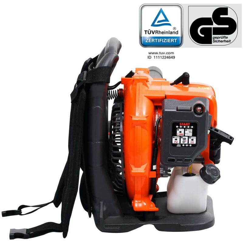 Inlife - Souffleur à feuilles à dos à essence 900 m³/h 42,7 cc