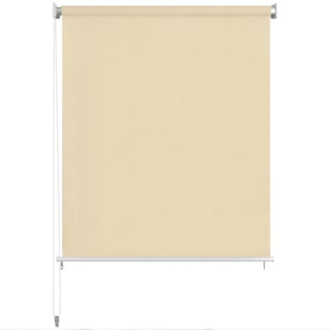INLIFE Store roulant d'extérieur 220 x 140 cm Couleur crème
