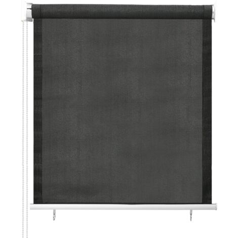 INLIFE Store roulant d'extérieur Anthracite 80x140 cm