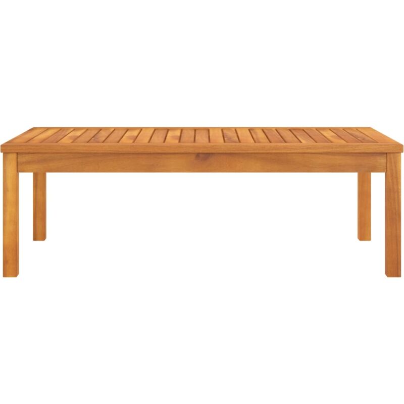 Table basse 100x50x33 cm Bois d'acacia solide - Inlife