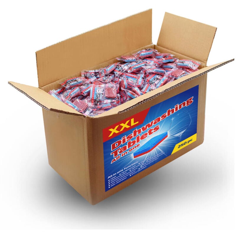 Inlife - Tablettes 12 en 1 pour lave-vaisselle 250 pcs 4,5 kg