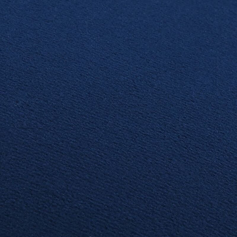 Tabouret Bleu et doré Velours - Inlife