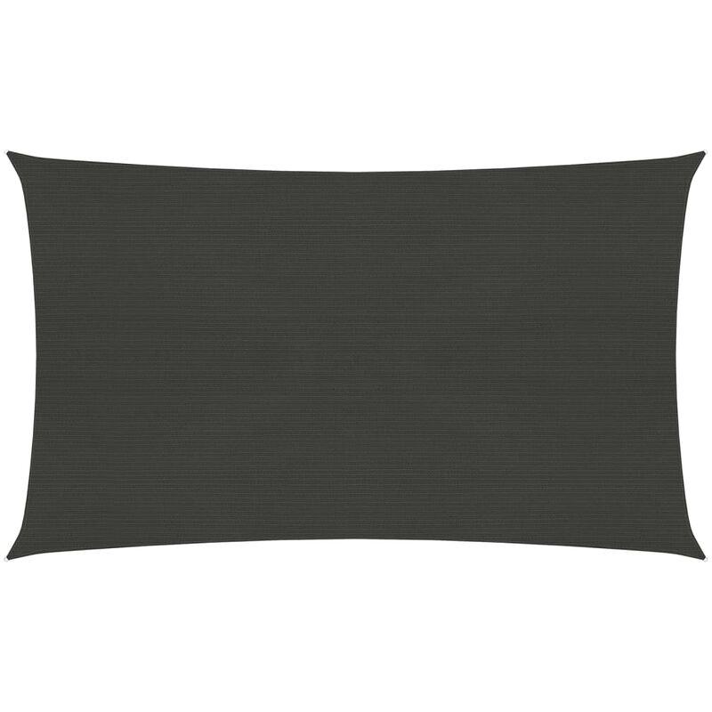 Longziming - inlife Voile d'ombrage 160 g/m² Anthracite 5x8 m pehd