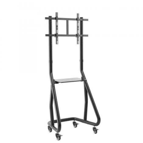 InLine Carrello TV nero supporto televisore 94 a 203 cm