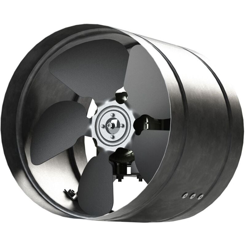 Inline Duct Fan 160mm Zinc Plated Metal aRw Ducting Industrial Extractor Fan