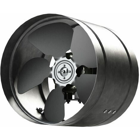 Inline-Kanallüfter 210mm verzinktes Metall aRw Kanal-Industrieabzugslüfter