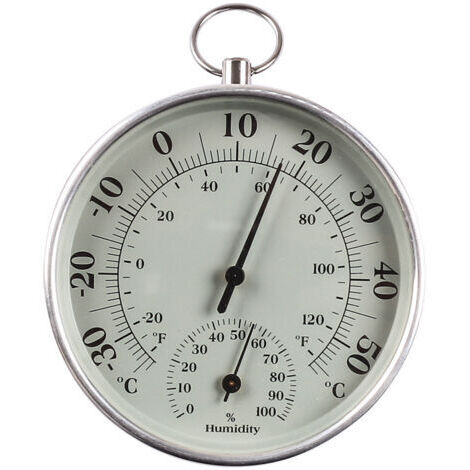 Innen- und Außenthermometer mit Luftfeuchtigkeitsthermometer für die Überwachung der Klimaanlage
