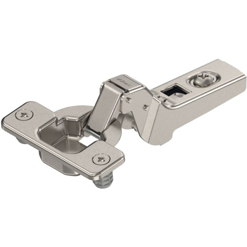 Clip Standardscharnier 100°, 18mm gekröpft mit Feder,Einpressen - Blum