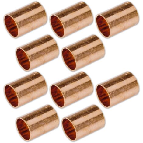 Innenlötmuffe 12 mm aus Kupfer (10 Stück)