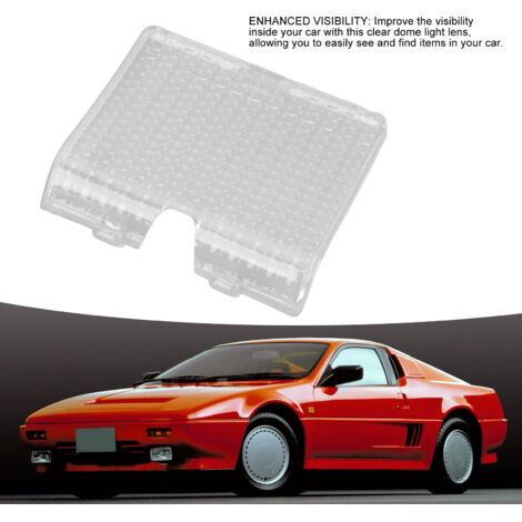 [Innenraum-Deckenleuchtenlinse] für Mazda RX-7 1981-1985 [FA01 51 351A - Transparentes ABS]